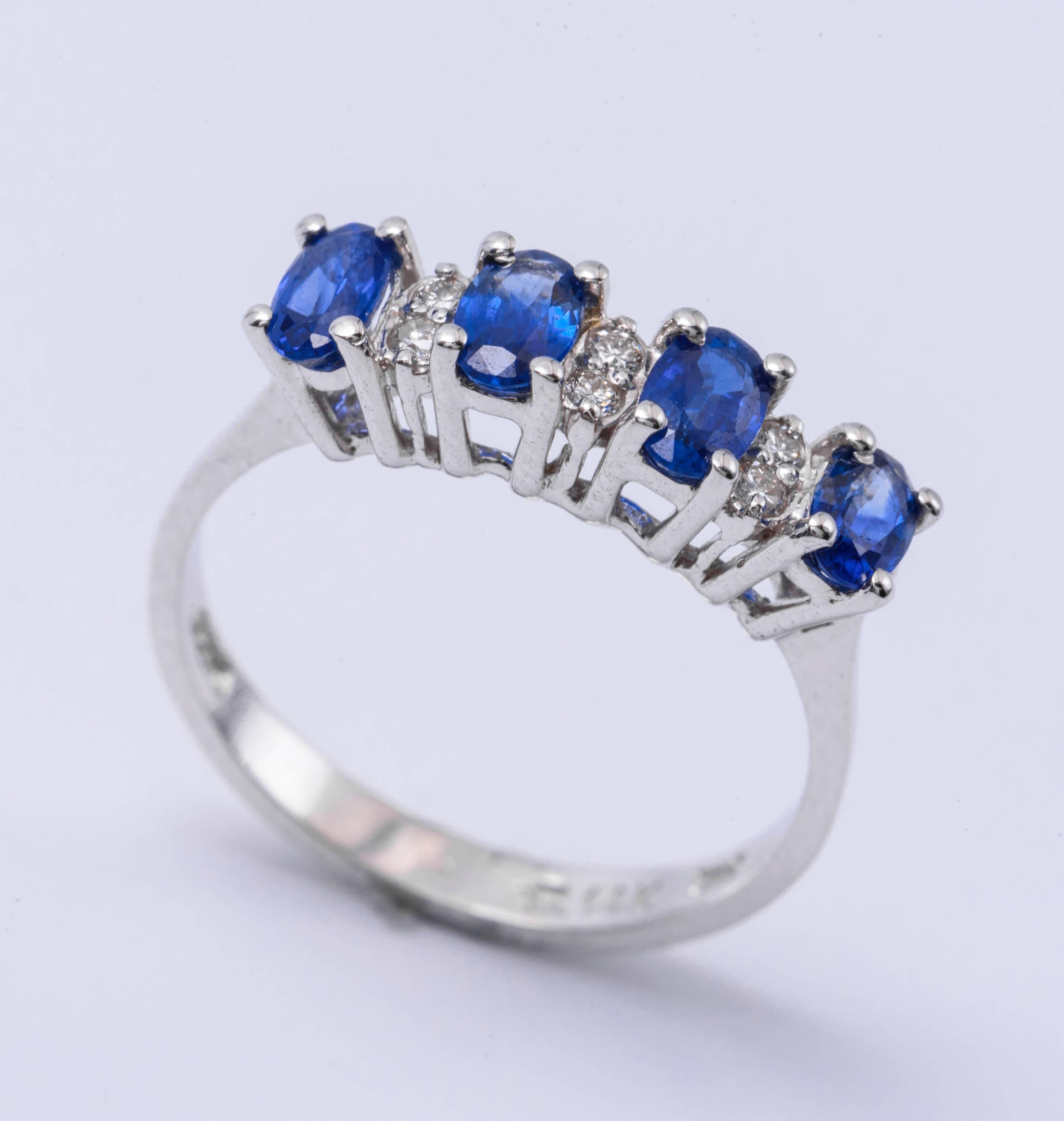 Women's Sapphire Band Ring