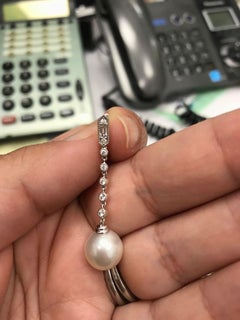 Boucles d'oreilles perles de culture de Tahiti