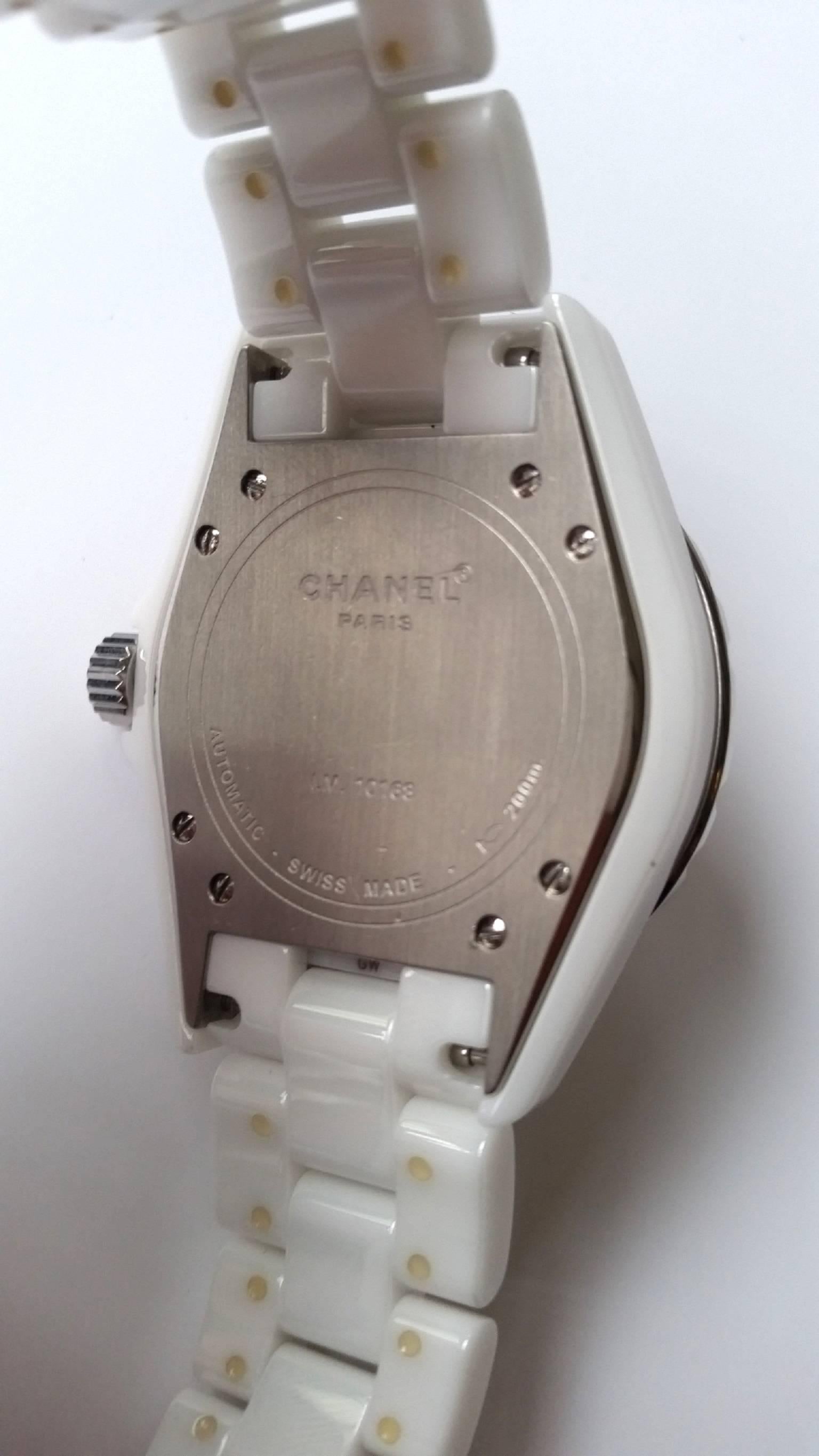 Chanel Stainless Steel Ceramic J12 Self-winding Wristwatch 1