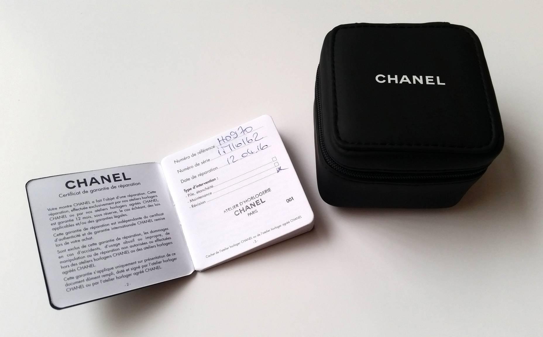Chanel Stainless Steel Ceramic J12 Self-winding Wristwatch 3