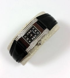 Chaumet 'Style" Woman's Watch, Diamonds