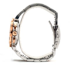 Burrett Steel and Golden Diving Chrono Wristwatch