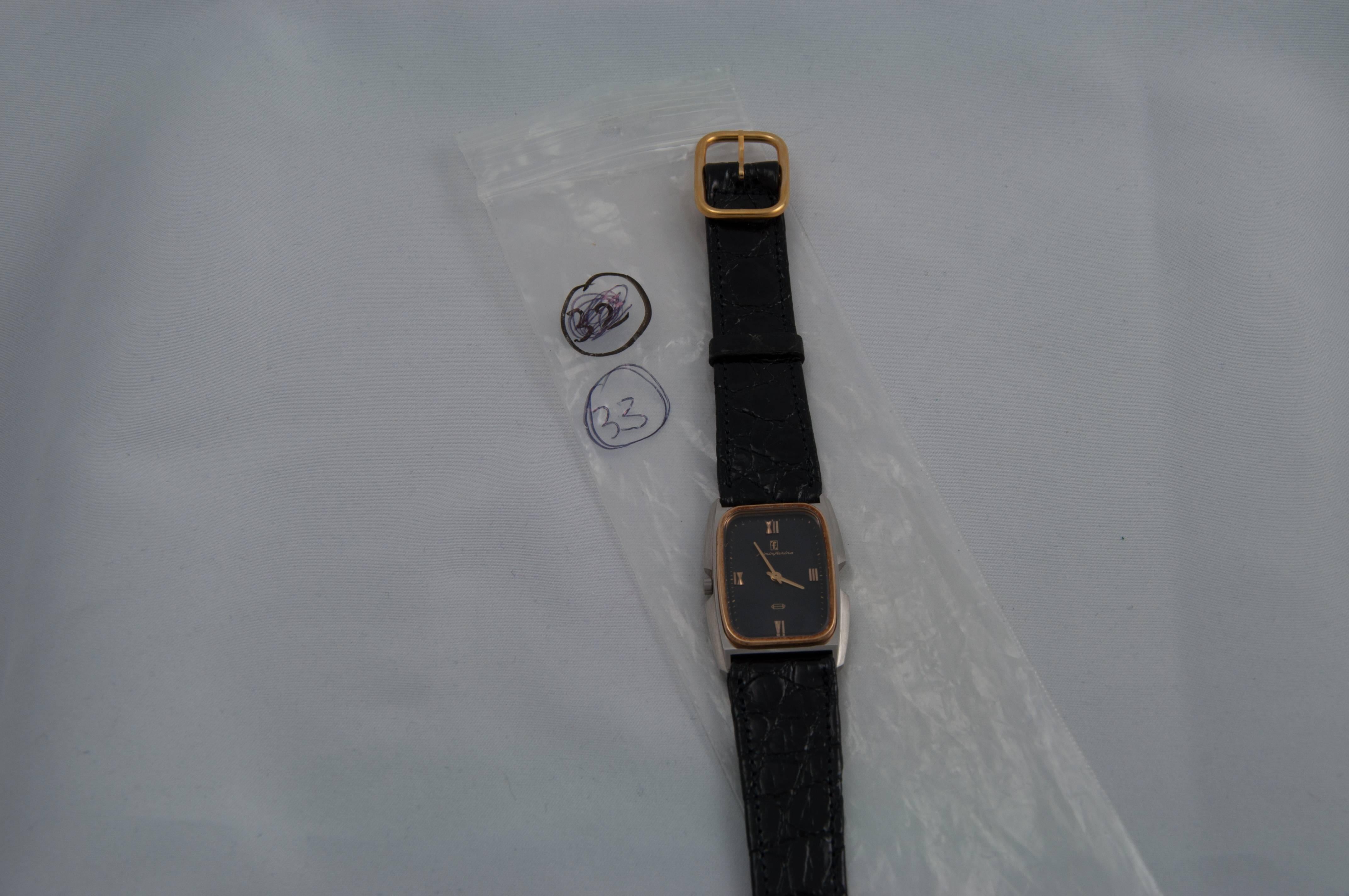 Pininfarina Rectangular Wristwatch 2