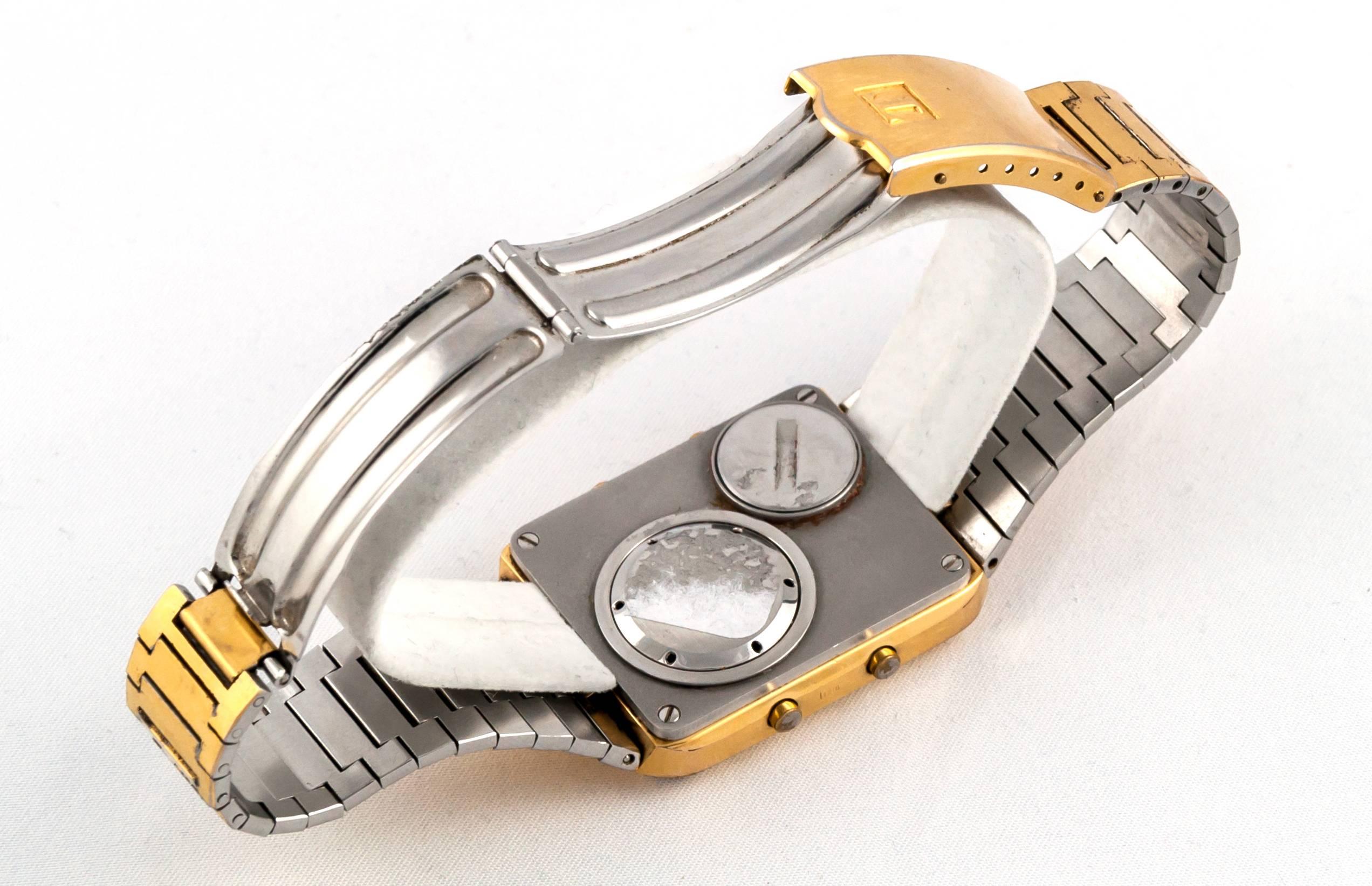 Tissot Gold Plated Formula 1 Quartz Wristwatch  In Excellent Condition In Saint Ouen, FR