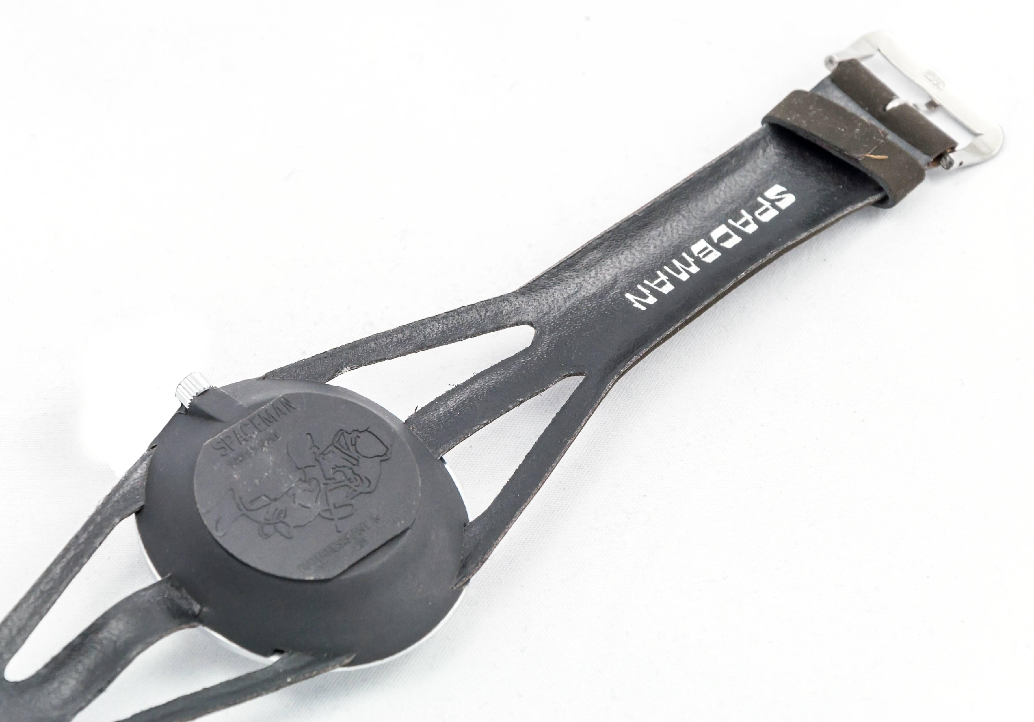 Montre-bracelet mécanique Hommage aux Astronautes américains, c1974 Pour hommes en vente