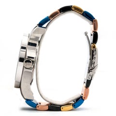 KC Watches stainless Steel Techno Com Diamonds Quartz Wristwatch