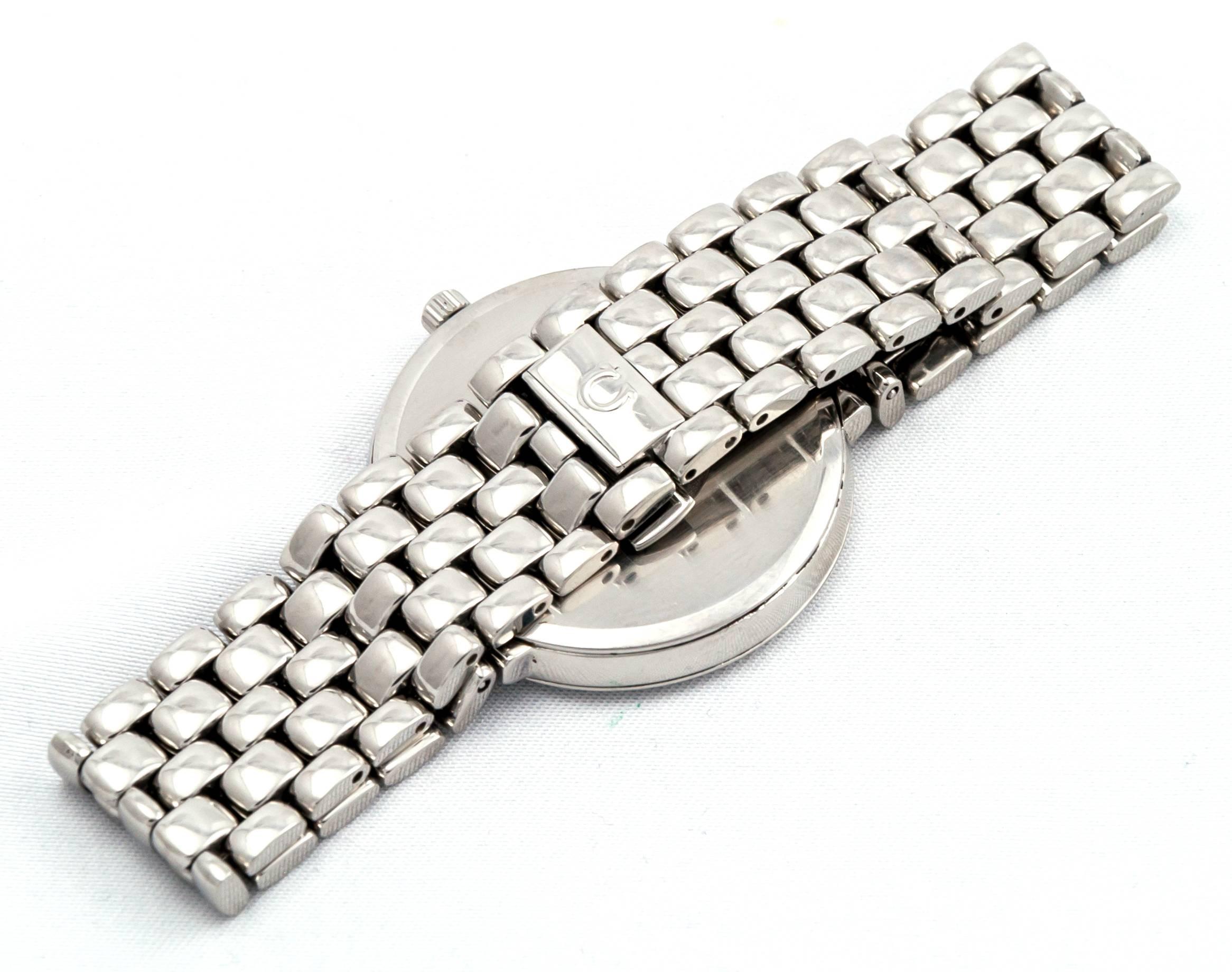 Omega stainless Steel City Quartz Wristwatch 1