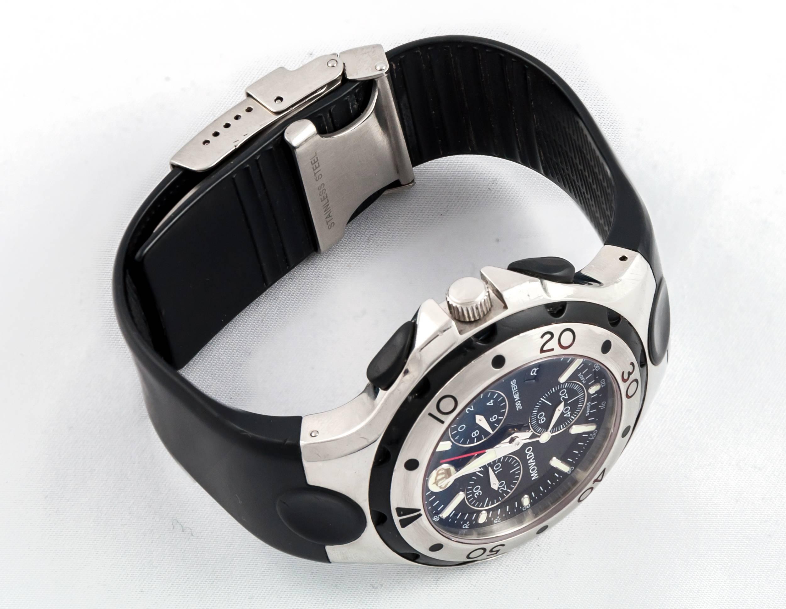 movado diving watch