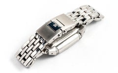 Jaeger LeCoultre Ladies stainless Steel Reverso Duoface Mechanical Wristwatch