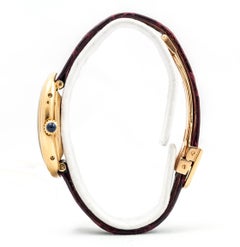 Cartier Yellow Gold Petite Model Bathtub Wristwatch