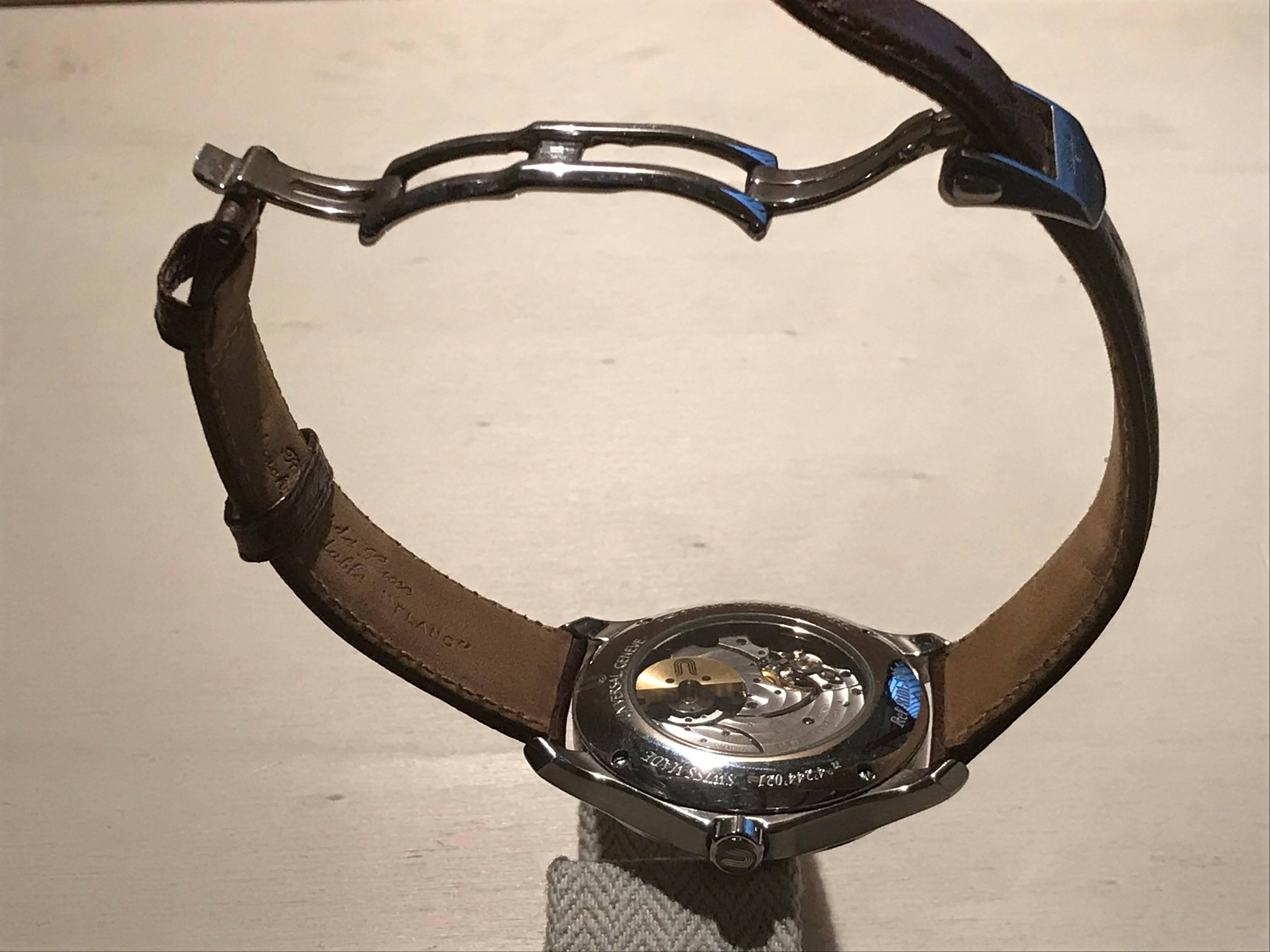 Universal Geneve Microrotor Wristwatch In Excellent Condition In Saint Ouen, FR