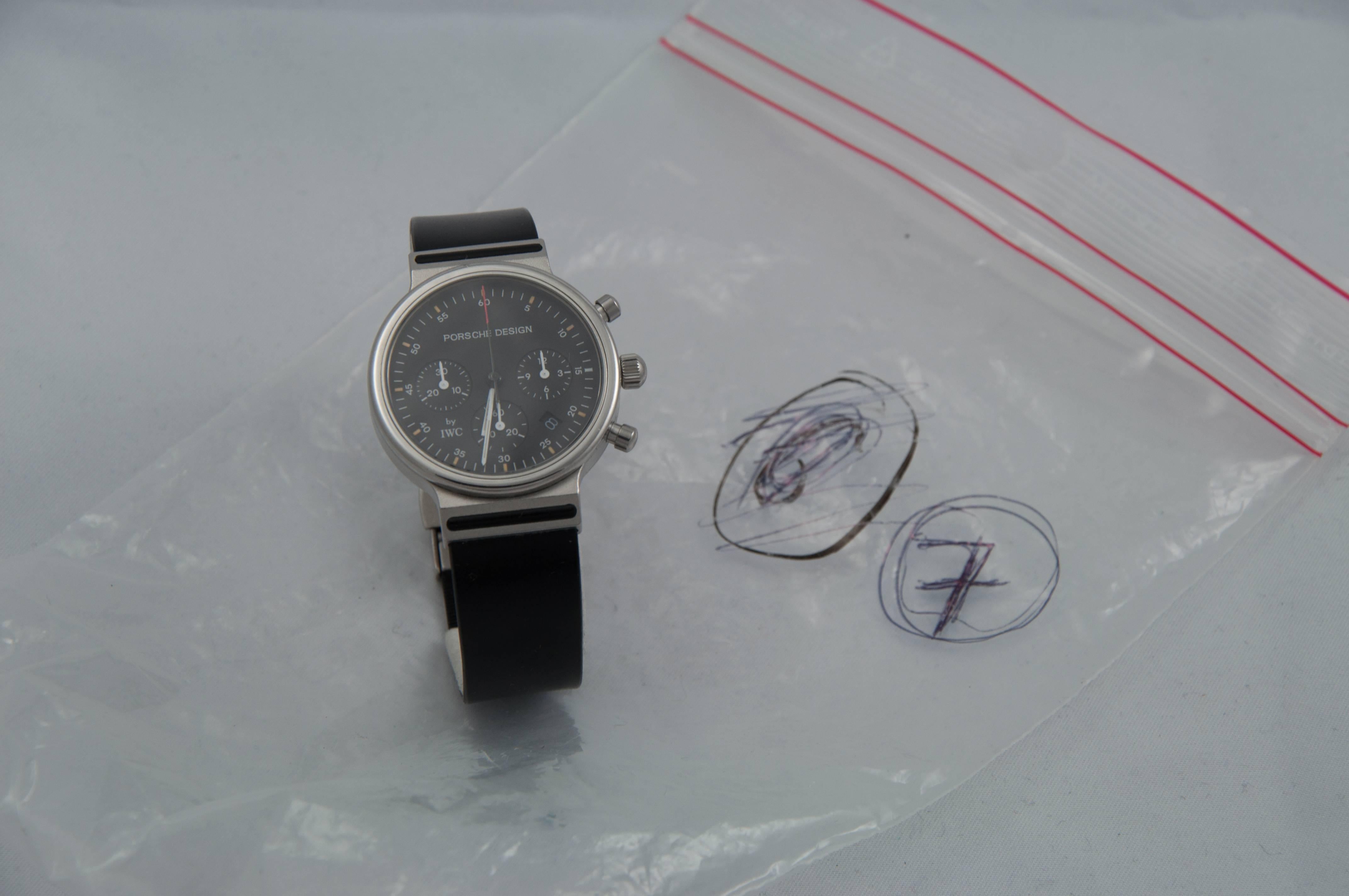 Porsche Design by IWC Chrono Wristwatch In Excellent Condition In Saint Ouen, FR