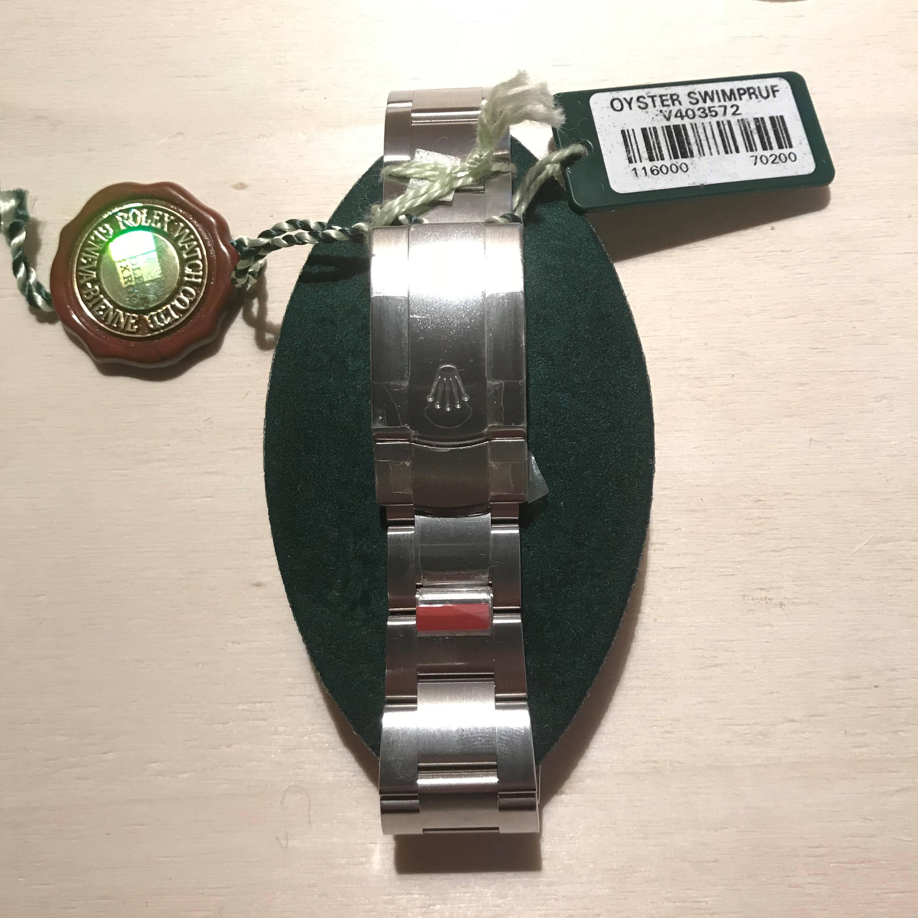 New Rolex Oyster Perpetual Wristwatch In New Condition In Saint Ouen, FR
