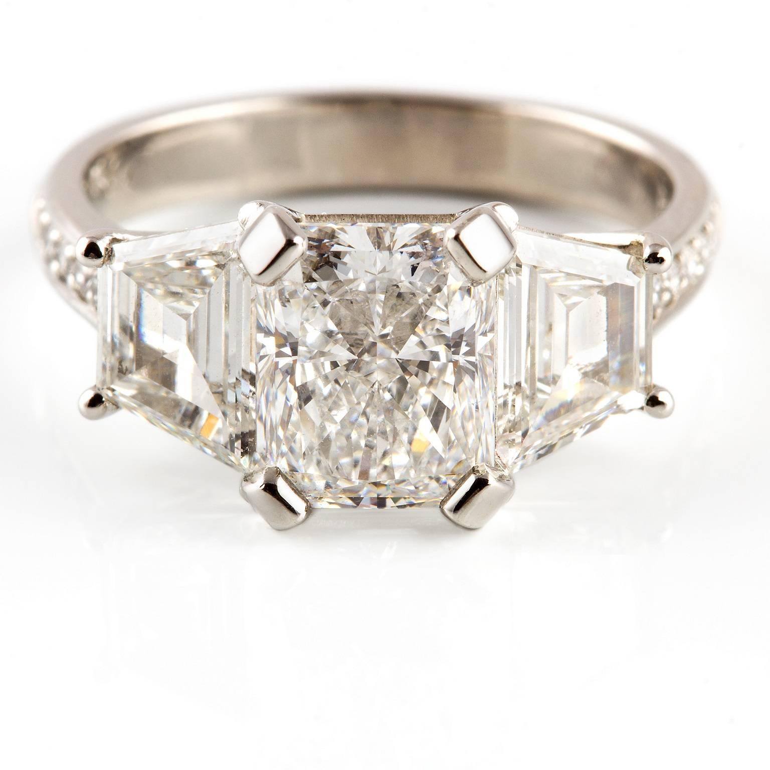radiant cut engagement rings pros and cons