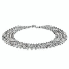 Tiffany & Co. "Lace" Platinum Diamond Necklace