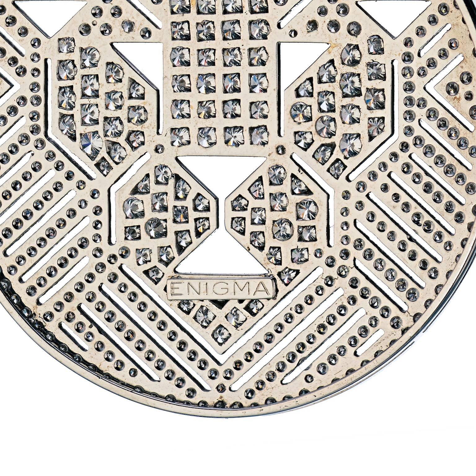 Art Deco Gianni Bulgari Enigma Lion Diamond Earrings