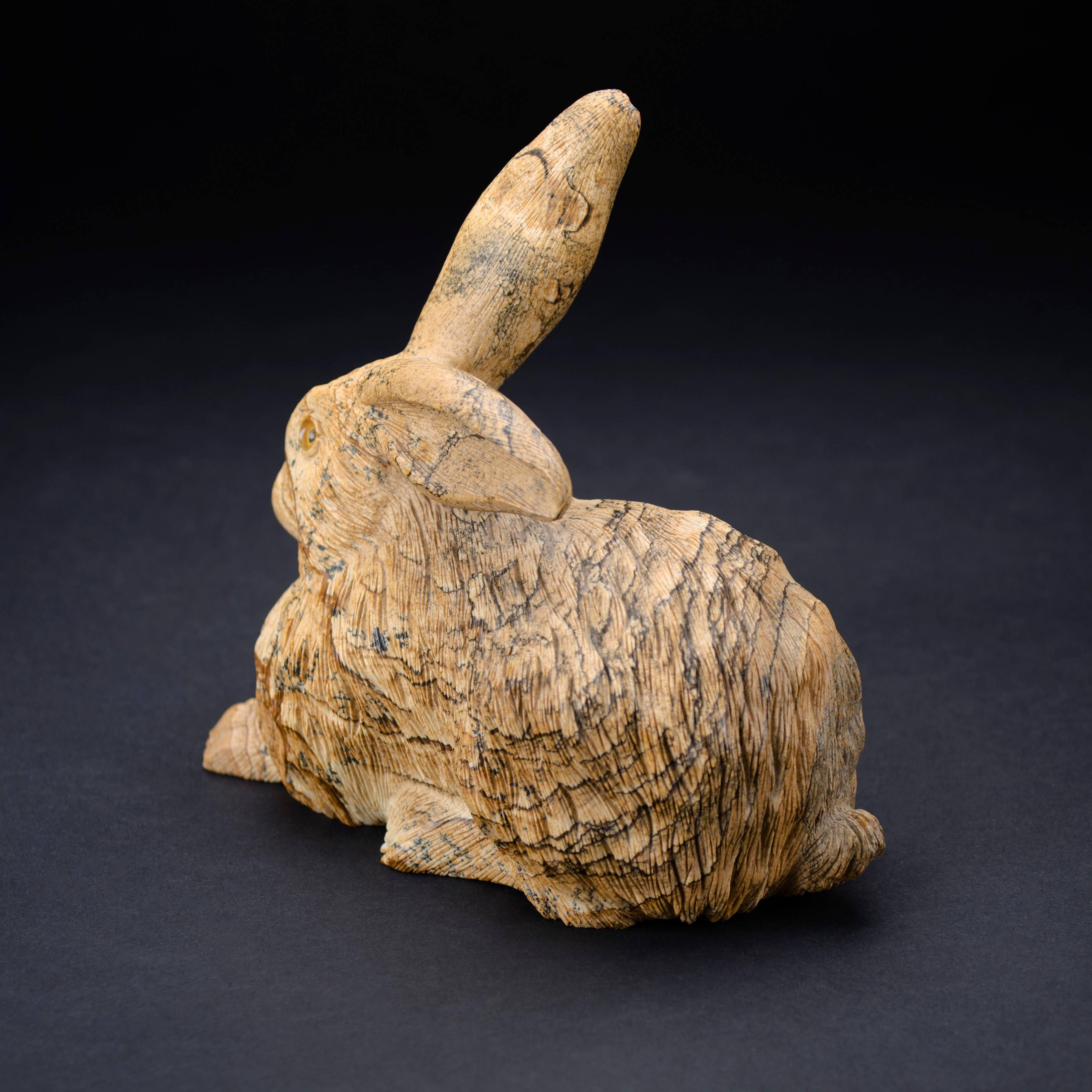 Brown Kalahari Jasper Rabbit For Sale 1