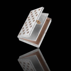 Gianmaria Buccellati's Minaudière, Sapphires, 18 Carat Gold and Silver