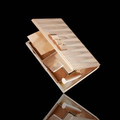 Boucheron 1950s Gold-Plated Minaudière