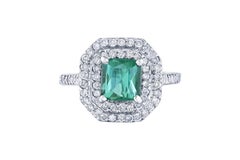 2.75 Carat Tourmaline Diamond Cocktail Ring