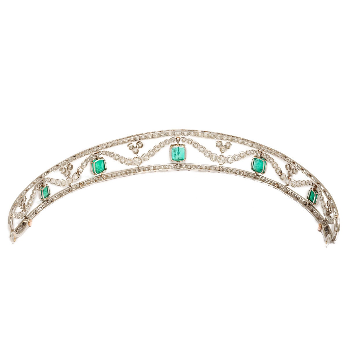 chaumet emerald tiara