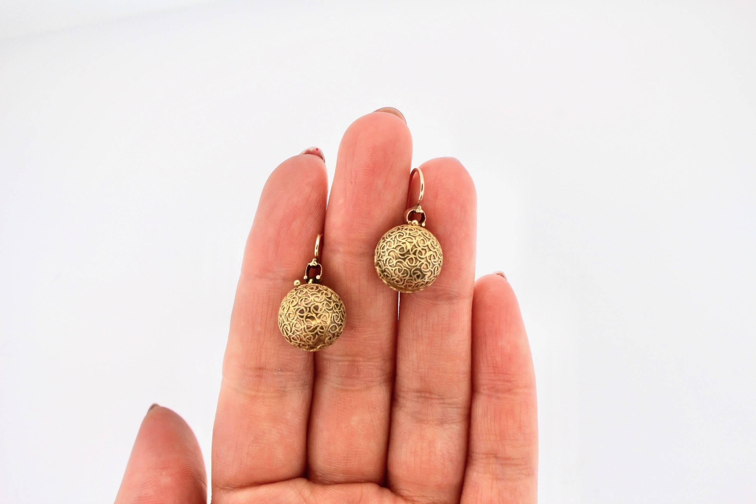 victorian coach cover earrings
