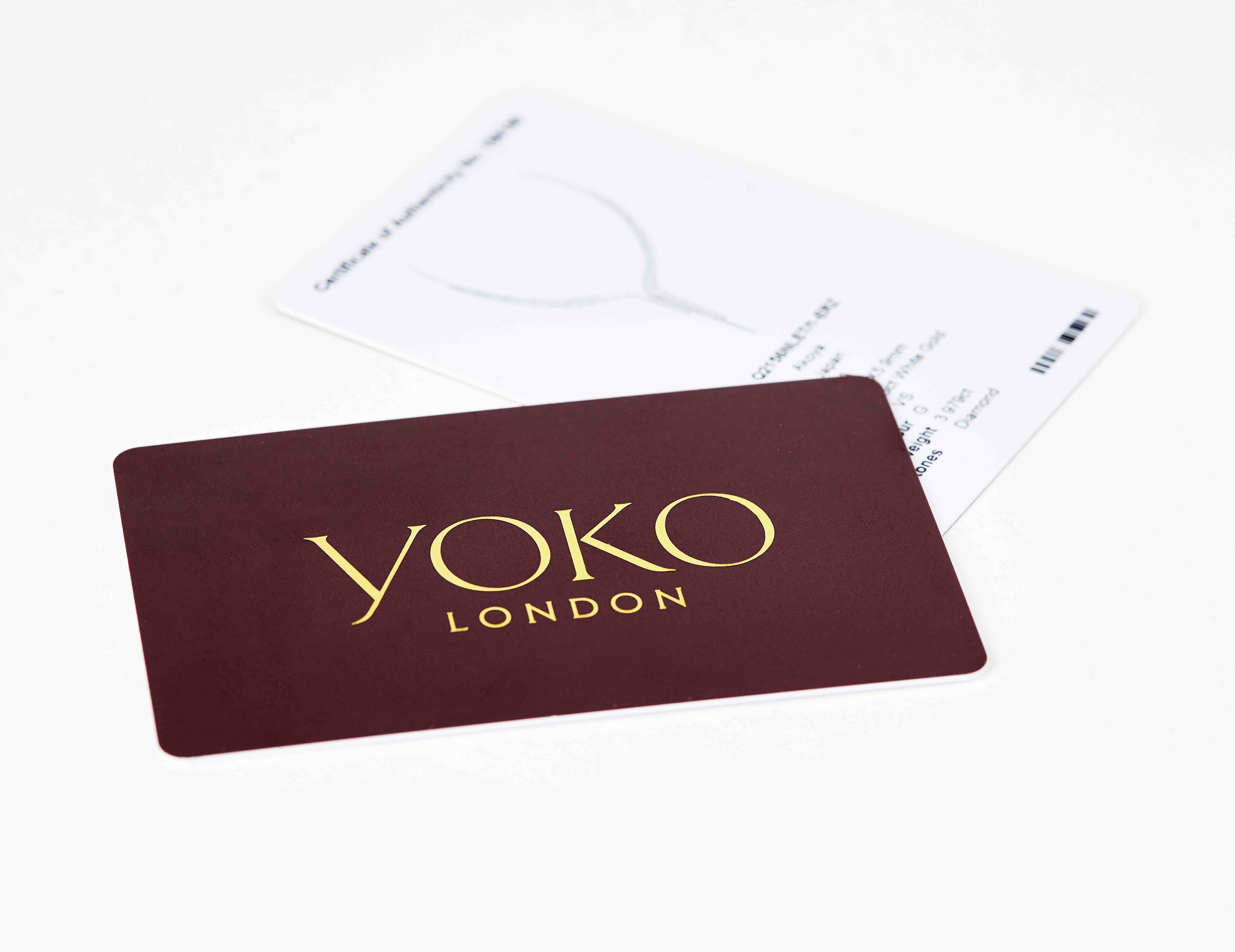 Round Cut Yoko London Pearl and Ruby Three-Row Tassel Choker set in 18 Karat White Gold