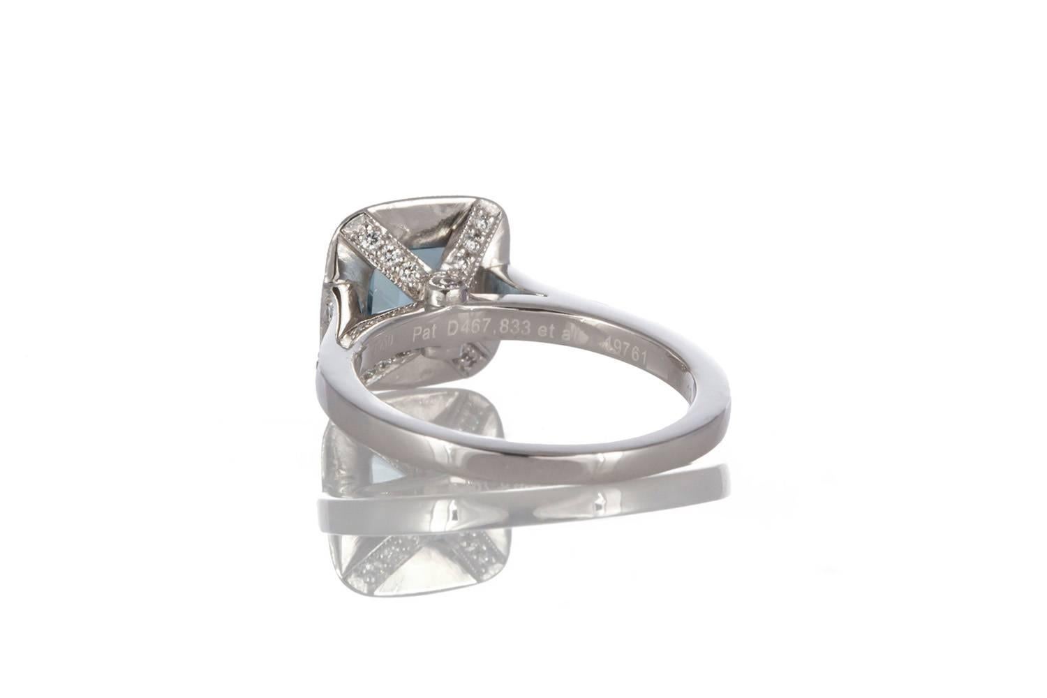 tiffany legacy aquamarine ring