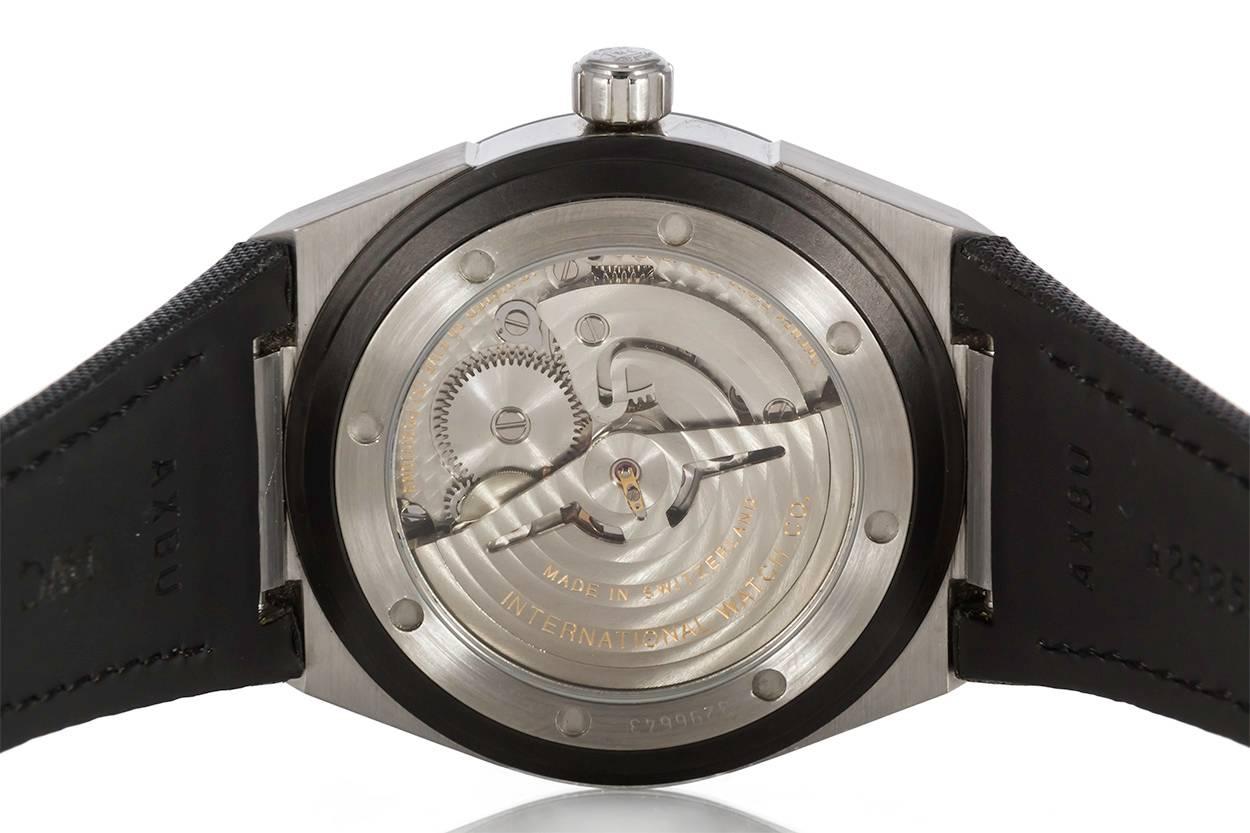 IWC Stainless Steel Ceramic Ingenieur Automatic Wristwatch Ref IW323401 1