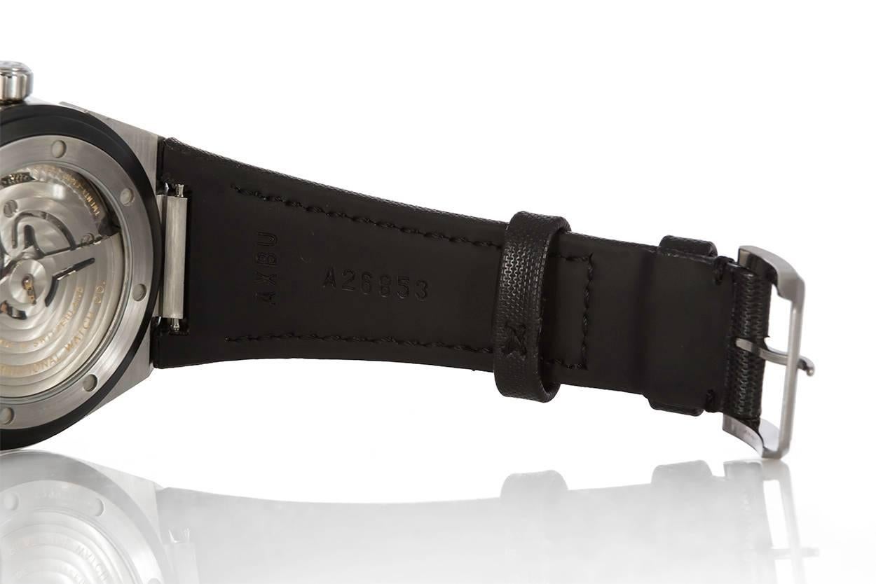 Men's IWC Stainless Steel Ceramic Ingenieur Automatic Wristwatch Ref IW323401