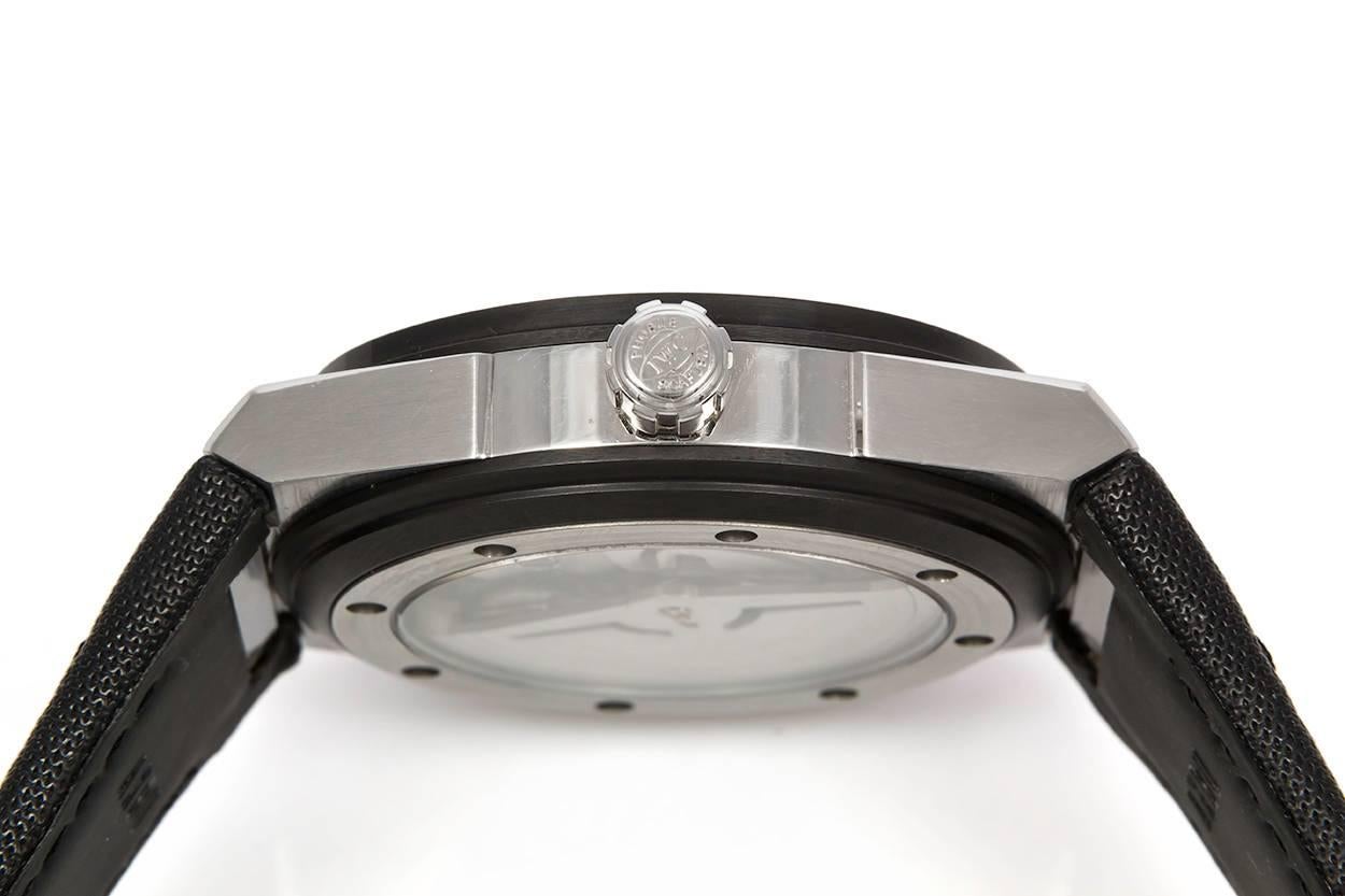 IWC Stainless Steel Ceramic Ingenieur Automatic Wristwatch Ref IW323401 2