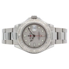 2006 Rolex Stainless Steel Platinum Oyster Perpetual Yacht-Master 16622 40mm