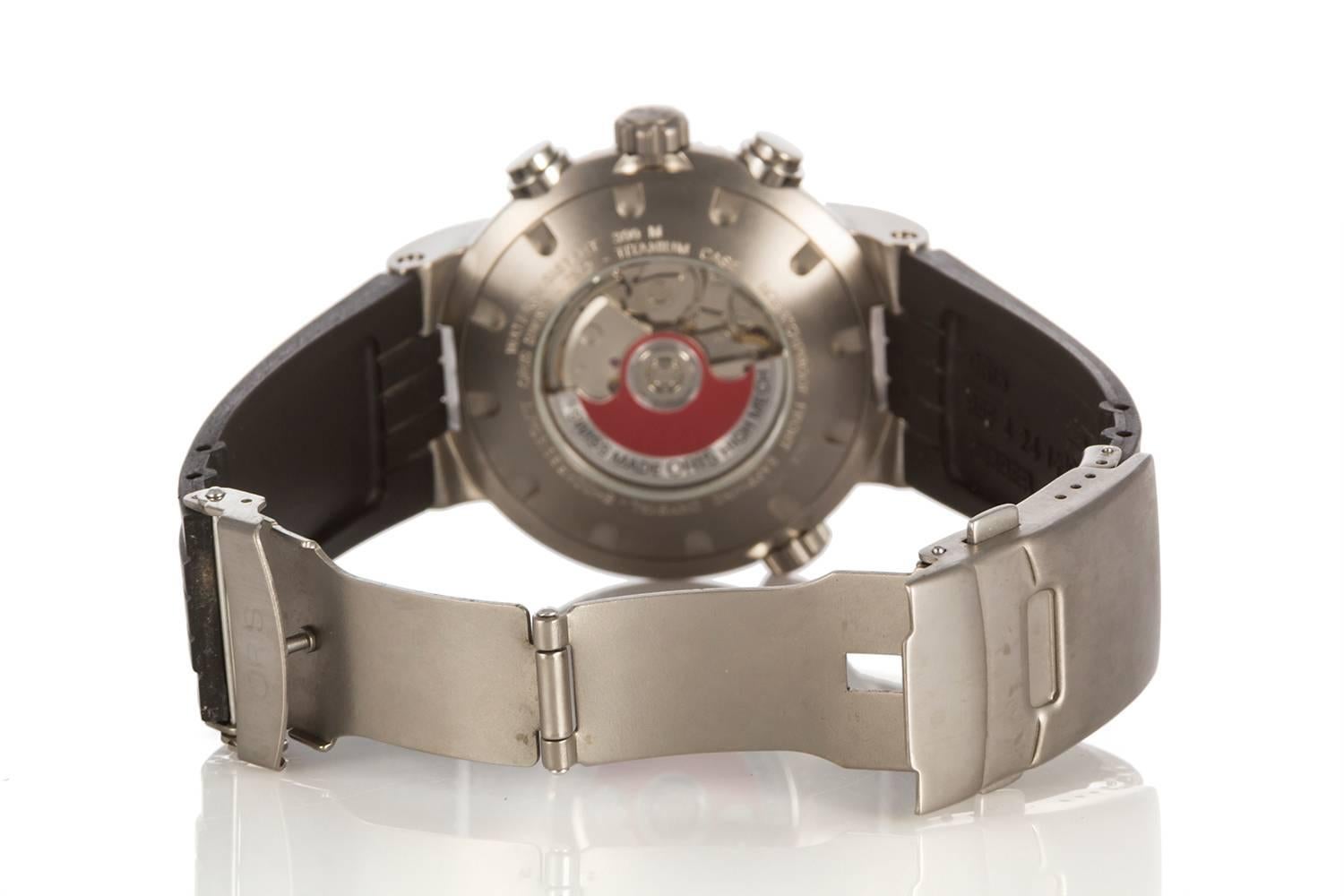 Oris Titan-Chronograph TT1 Taucher 300m Automatik-Armbanduhr Ref 7542 (Moderne)