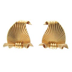 Cartier Gold Earrings