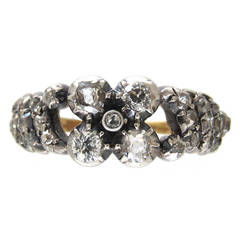 Georgian Old Mine Cut Diamond Ring