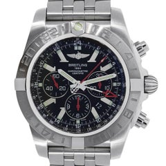 Breitling Stainless Steel Chronomat GMT Automatic Wristwatch Ref AB041210