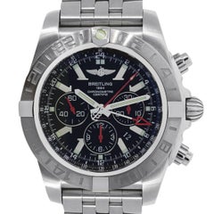 Breitling Stainless Steel Chronomat GMT Automatic Wristwatch Ref AB041210 