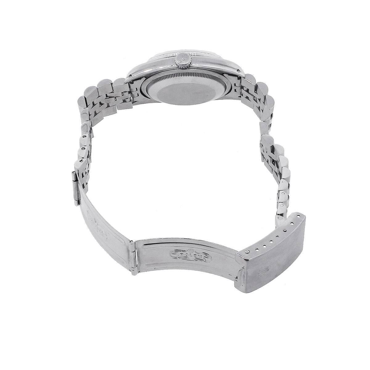 Rolex Stainless Steel Datejust Automatic Wristwatch Ref 16234  1