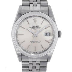 Rolex Stainless Steel Datejust Automatic Wristwatch Ref 16234