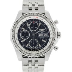 Breitling Stainless steel Bentley Automatic Wristwatch Ref A123362 