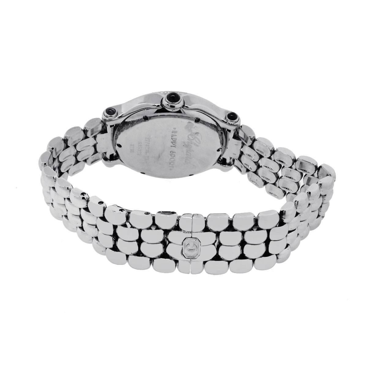 chopard ladies watch floating diamonds