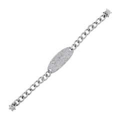Pave Diamond ID Bracelet