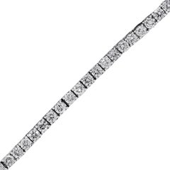 12 Carat Total Diamond Tennis Bracelet