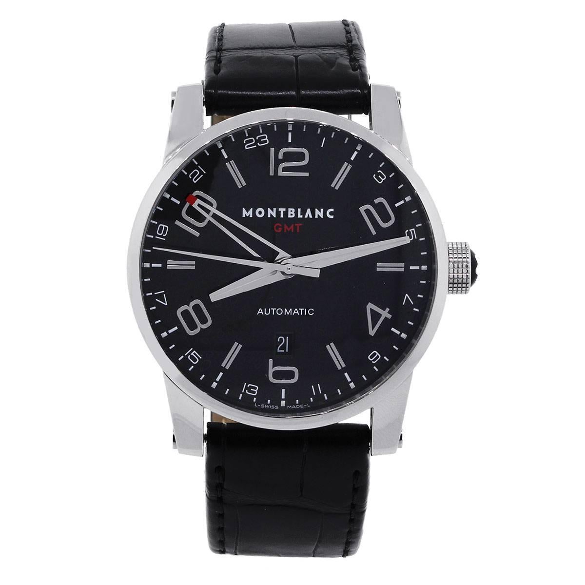 Montblanc Stainless Steel Timewalker GTM Automatic Wristwatch