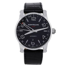 Montblanc Timewalker GTM Automatik-Armbanduhr aus Edelstahl