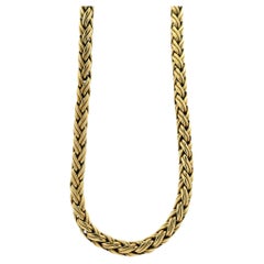 14k Yellow Gold Tiffany & Co. Wheat Chain Necklace 18"
