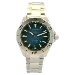 TAG Heuer Aquaracer 40mm Blue Dial Stainless Steel Watch