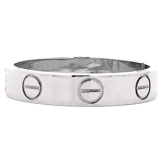 Cartier: Platin-Love-Ring