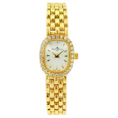 Baume and Mercier 14k Yellow Gold Diamond Watch
