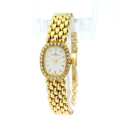 Baume and Mercier 14k Yellow Gold Diamond Watch